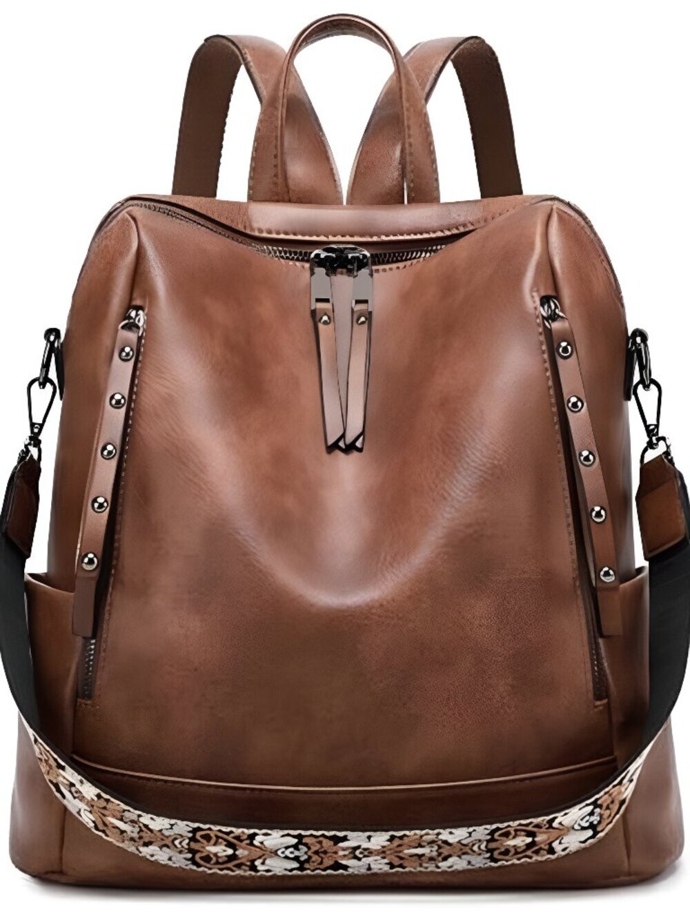 Fashion Backpack Purse for Women Vegan Leather Travel Back Pack Womens